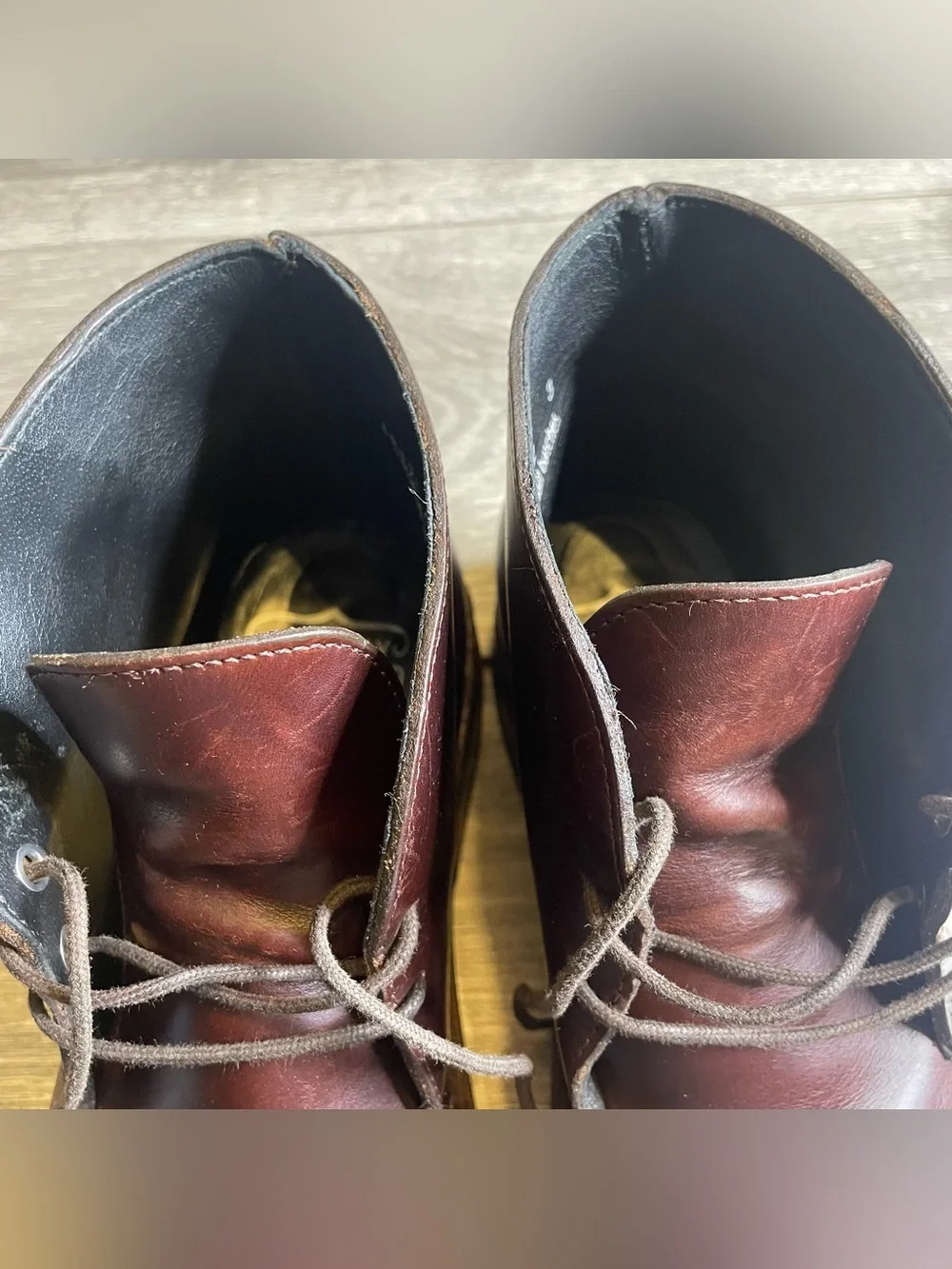 Thursday Boot Co. Everyday CHUKKA  Leather Boots Shoes Dark Brown Men’s Sz 8.5
